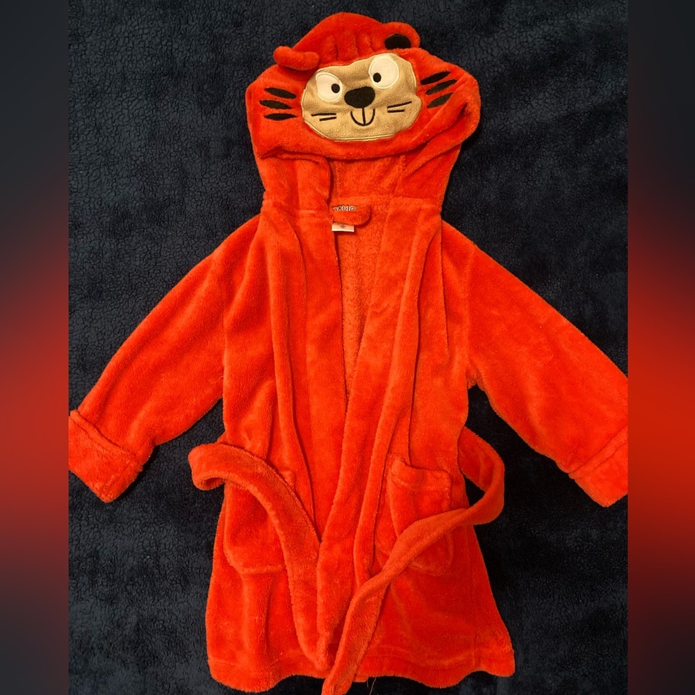 Toddler tiger robe 2-3T